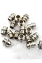 20pcs 5mm LED Holder Socket Clip Bezel Light Emitting Diode Lamp Base Cover Metal Chrome Plastic ... - 8