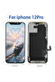 شاشة OLED مقاس 12 بوصة لهاتف iPhone 12، شاشة LCD تعمل باللمس، مجموعة محول رقمي لهاتف iPhone 12 Pro LCD - 2