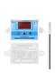 China Mainland W3002 110V 220V LED Digital Temperature Controller Thermostat Thermoregulator Sensor - 2
