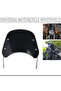 Universal Motorcycle Windshield Windscreen Wind Deflector Round Headlight For Husqvarna For Yamah...