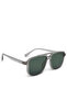 Women Thin Rim Navigator Sunglasses in Grey - 2