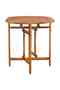 5 Piece Garden Dining Set Solid Acacia Wood - 6