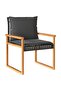 4 Piece Garden Lounge Set with Cushions Black Poly Rattan - 5