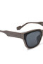 Women Square Cat Eye Sunglasses in Coffee - 2