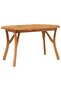 5 Piece Garden Dining Set Solid Wood Acacia - 6