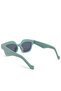 Women Tinted UV-Protected Square Sunglasses In Peppermint Green - 3