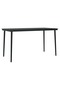 Garden Dining Set | Black, Dark Grey - 6