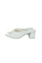 Sora Heels White Cushioned Block Heels for All-Day Office Comfort - 4