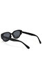Women Durable Cat Eye Sunglasses in Black - 3