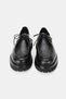 Men's Black Genuine Natural Leather Size 39-45-46 Eva Sole Lace-Up Oxford Shoes - 4