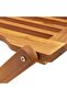 Folding Outdoor Chairs 4 pcs Solid Acacia Wood - 8