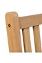 Garden Chairs 6 pcs with Light Blue Cushions Solid Teak Wood - 6
