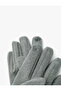 Suede Look Belted Gloves - 3