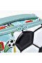 3D Football Print Lunch Bag with Zip Closure - 7