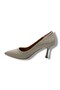 C-Shoes 3149-26 Wrinkled Patent Leather Medium Heel Thin Heel Women's Stiletto - 3