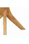 Side Table Brown 40 x 40 x 41 cm Solid Teak Wood - 6