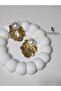 Red Agate Detailed Vip Earrings - 2