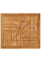 Garden Table 85x85x75 cm Solid Wood Acacia - 2
