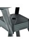 Bistro Table Green 70x70x72 cm Plastic - 5