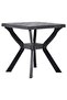 Bistro Table Anthracite 70x70x72 cm Plastic