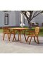Garden Table 85x85x75 cm Solid Wood Acacia