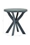 Bistro Table Green Ø70 cm Plastic - 3