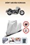 Suzuki VS 800 Intruder GRAY MOTORCYCLE BRAND REAR BAG UNCOMPATIBLE