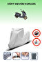 Gray Rear Bag Lock Incompatible with Arora Safari Pro Compatible Motorcycle Tarpaulin, 4 Seasons