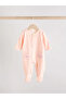 100% Organic Cotton Pink Rabbit Pattern Double Zippered 2-Piece Fleece Sleeping Bag Alyaw2306 - 2