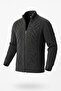 Men's Half Turtleneck Zippered Thick Cardigan - 4