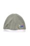 Organic Embroidered Green Baby Girl Beanie