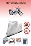 Gray Rear Bag Lock Incompatible with Kuba Cheetah 100R Compatible Motorcycle Tarpaulin, 4 Seasons