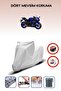 Gray Rear Bag Lock Incompatible with Yamaha R7 Compatible Motorcycle Tarpaulin, 4 Seasons