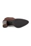 Genuine Leather Pointed Toe Block Heel Ankle Length Women's Boots – Stylish & Comfortable Daily/Office Use Krn - 4