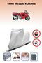 Gray Rear Bag Lock Incompatible with Ducati St 3 Compatible Motorcycle Tarpaulin, 4 Seasons