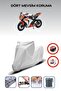 Gray Rear Bag Lock Incompatible Honda Cbr 1000 Rr Compatible Motorcycle Tarpaulin, 4 Seasons