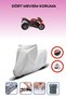 Gray Rear Bag Lock Incompatible Ducati 848 Evo Corse Se Compatible Motorcycle Tarpaulin, 4 Seasons