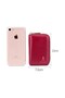 Genuine Leather Red Women's Wallet Transparent 20 Card Holder - 5
