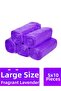 Drawstring Large Size Lavender Scented Garbage Bags 10 Pieces 5 Rolls 65X70 Garbage Bags 60 Liters - 3