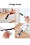 Keyboard and Window Groove Cleaning Brush with Mini Shovel |   Narrow Space Detail Cleaning Tool - 3