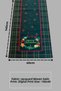 Tablecloth Runner Christmas Themed Merry Christmas 140X40 Raschel Knitted Velvet Digital Printing - 2