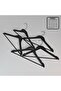 Black Wooden Look Premium Special American Hook Hanger 50 Pieces - 3