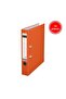180 °   Office Folder, 10 Pieces, Plastic, Narrow, A4 Size, Orange