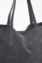 Gray Premium Genuine Leather Suede Maxi Tote Women's Maxi Size Shoulder Bag Takaw26Oc00039 - 4