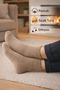 Ducks Socks Earth Tones Men's 3-Piece Stitch-Free Heat Protective Thermal Winter Terry Socks - 5