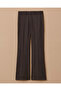 High Waist Leg Detailed Trousers - 6