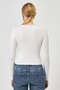 8264A Crew Neck Ribbon Badi Ecru - 5
