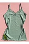 Women's 6-Piece Lace Strap Cotton Tank Top Set – Green /Powder/Blue/Black/White 2 - 3