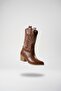 Rhifthil Women's Boots 00125001 Tan Leather - 8