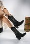 Rhifthil Women's Boots 00125001 Black Suede - 3